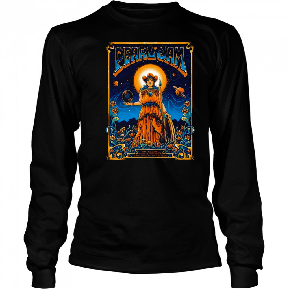 Pearl Jam Dark Matter At Bridgestone Arena In Nashville Tennessee On May 8 2025 World Tour 2025 Night 2 Event t-shirt Long Sleeved