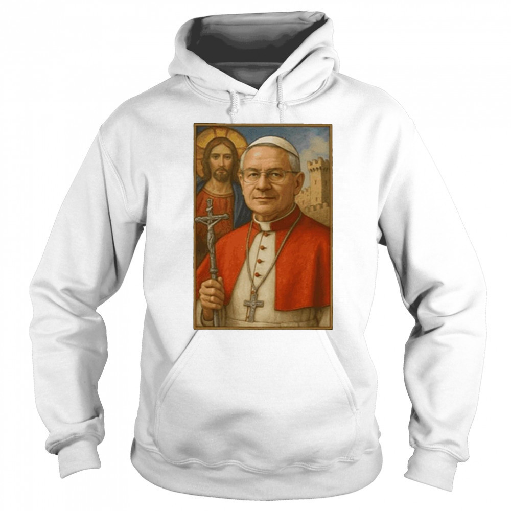 Poster Robert Prevost Pope Leo XIV First American Pope Retro t-shirt Hoodie