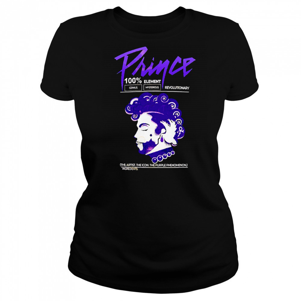 Prince Revolutionary The Artist The Icon The Purple Phenomenon shirt Women's T-shirt