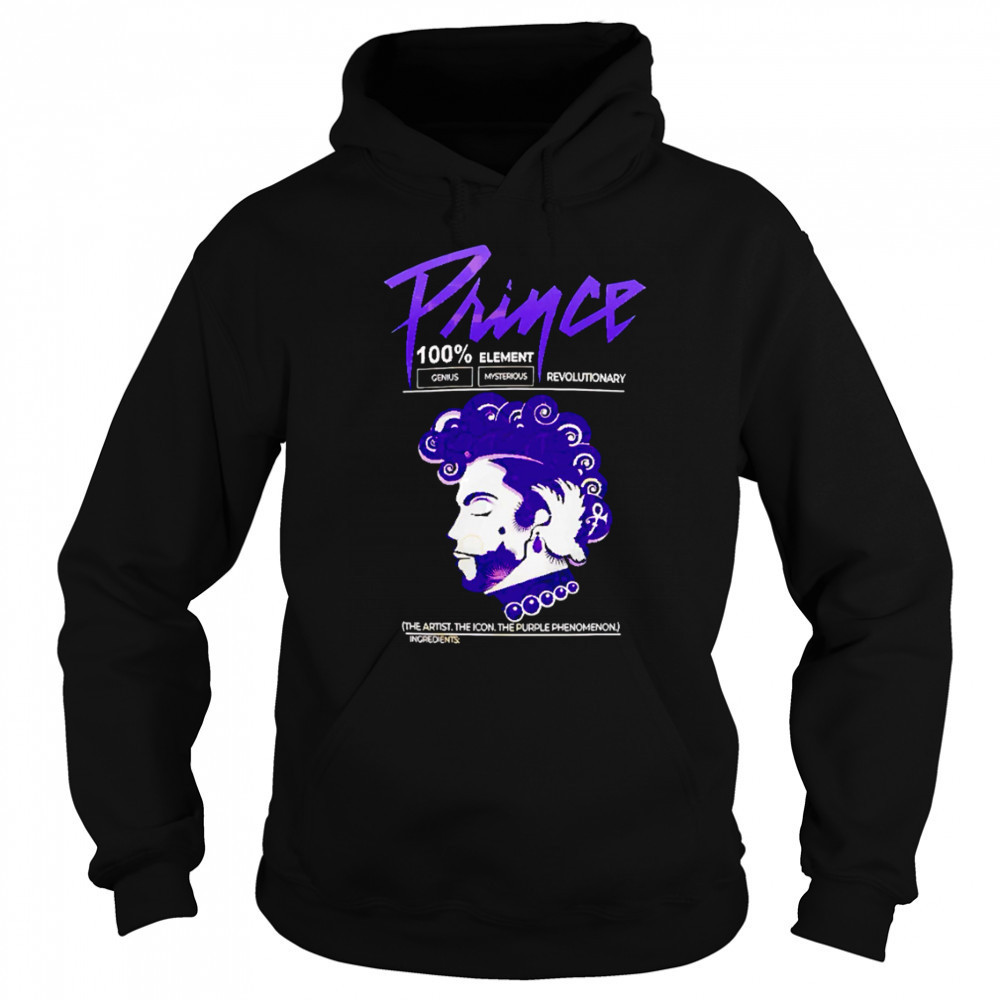 Prince Revolutionary The Artist The Icon The Purple Phenomenon shirt Hoodie