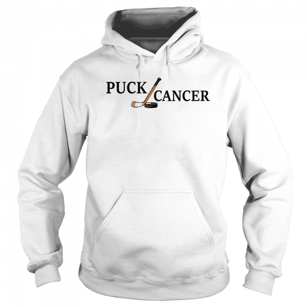 Puck Cancer Ice Hockey T-Shirt Hoodie