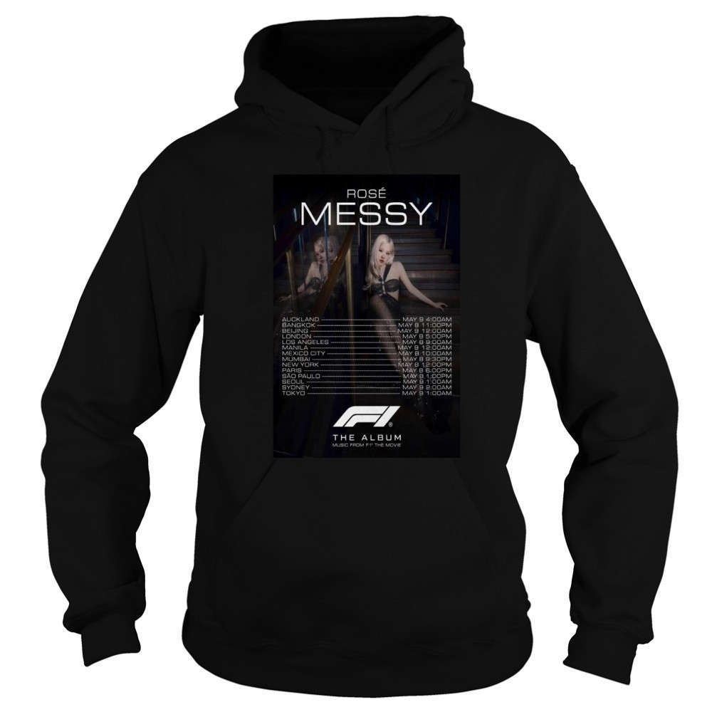 Rosie Messy World Tour 2025 Shirt Hoodie