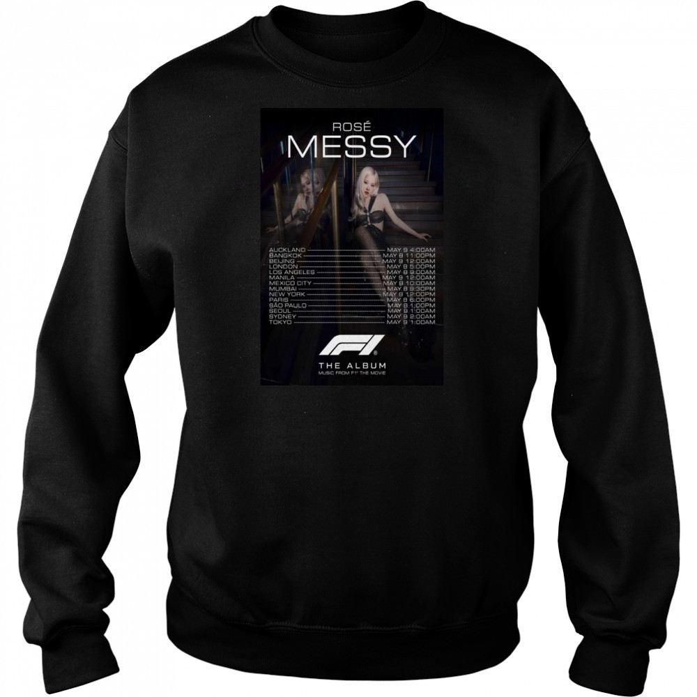 Rosie Messy World Tour 2025 Shirt Sweatshirt