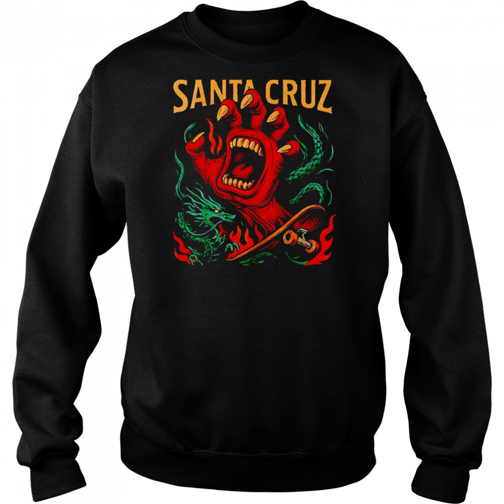 Santa Cruz hand graphic shirt Sweatshirt