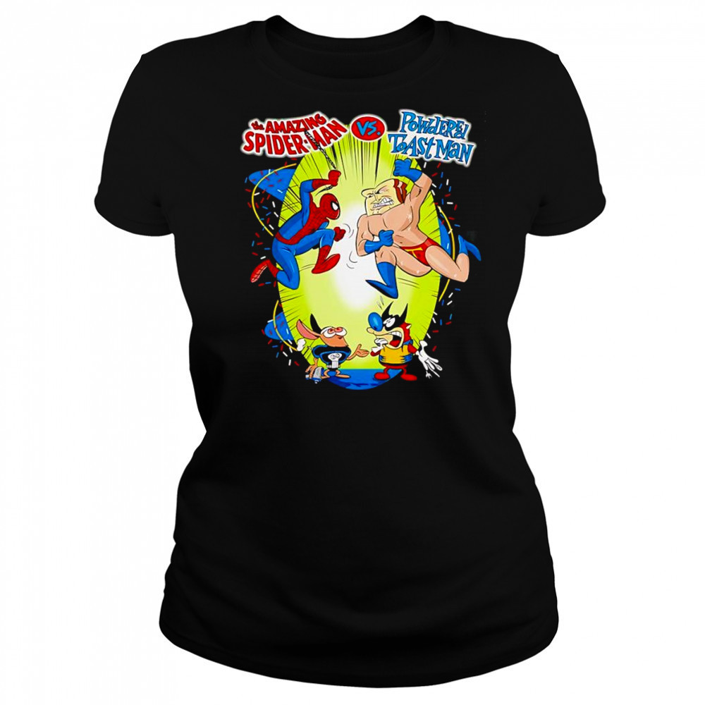 The Amazing Spider-man vs Powdered Toast Man shirt Women's T-shirt