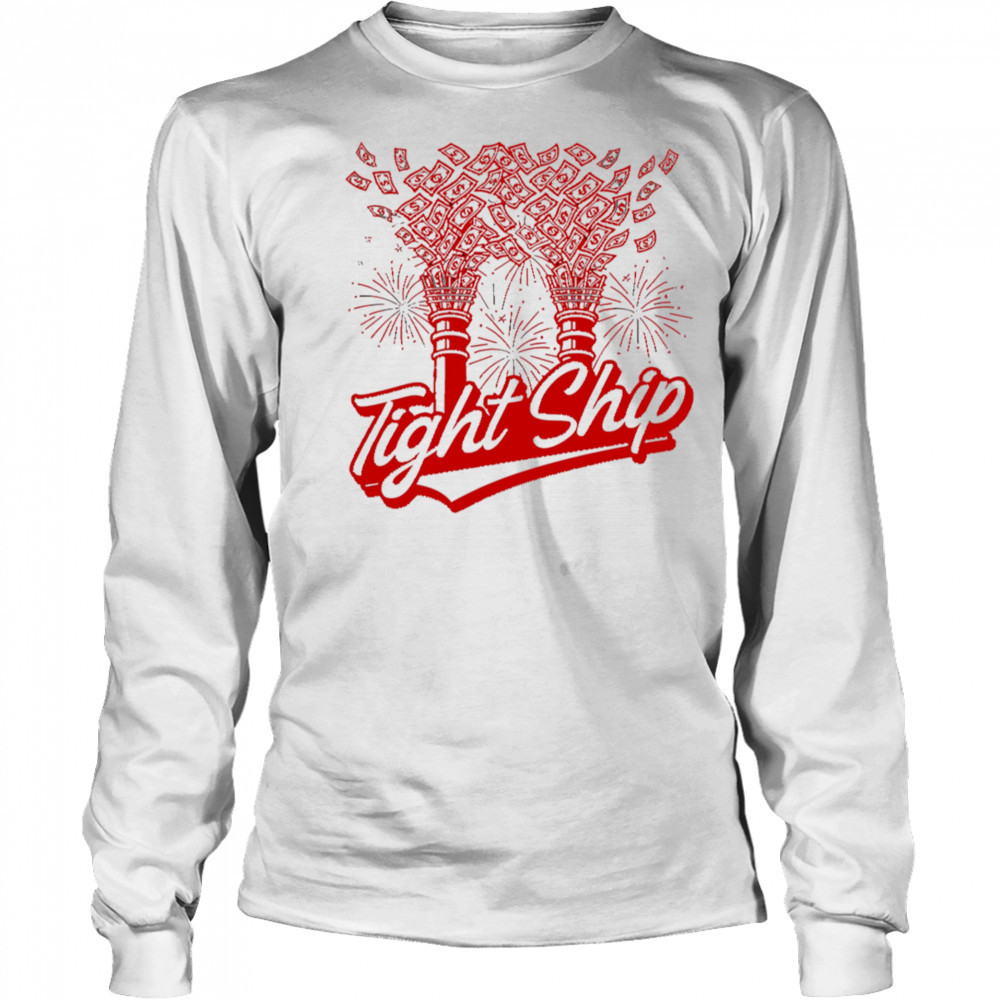 Tight Ship Cincinnati Baseball shirt Long Sleeved