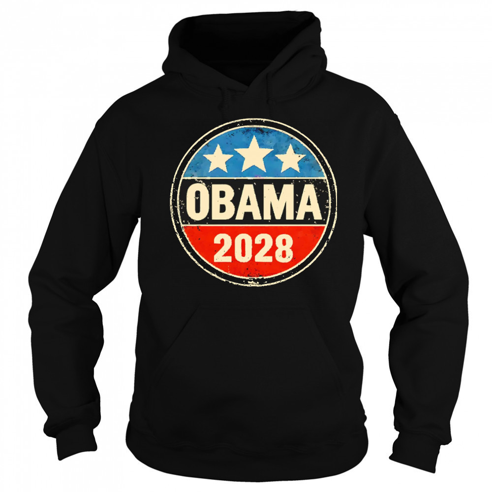 Vintage Barack Obama 2028 Political shirt Hoodie