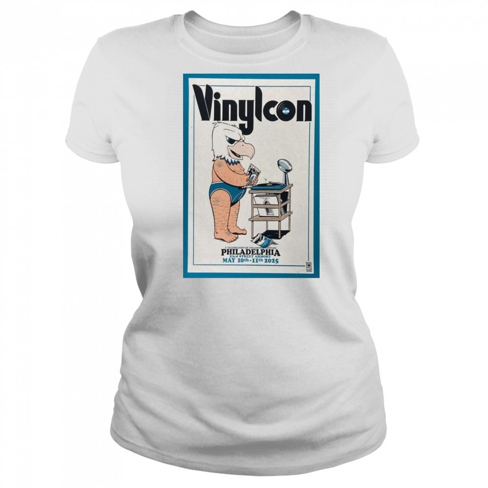 VinylCon Philadelphia May 10 – 11 2025 Poster Tour Shirt Women's T-shirt