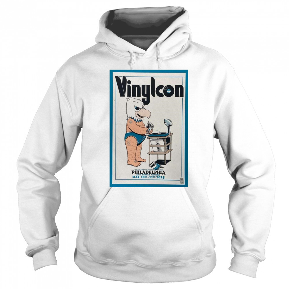 VinylCon Philadelphia May 10 – 11 2025 Poster Tour Shirt Hoodie