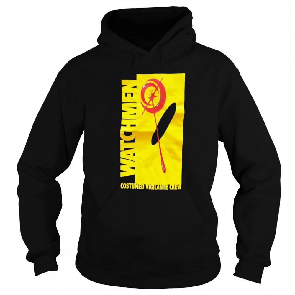 Watchmen costumed vigilante crew shirt Hoodie