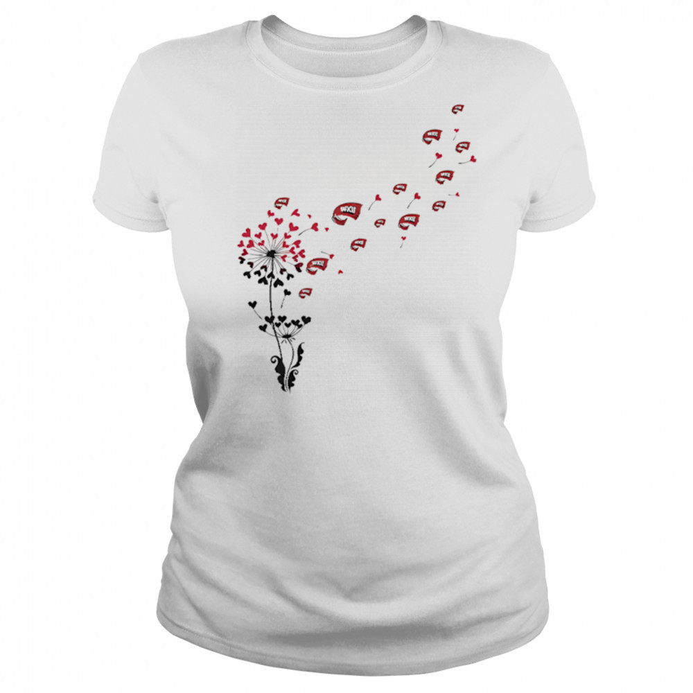 Western Kentucky hilltoppers heart dandelion shirt Women's T-shirt