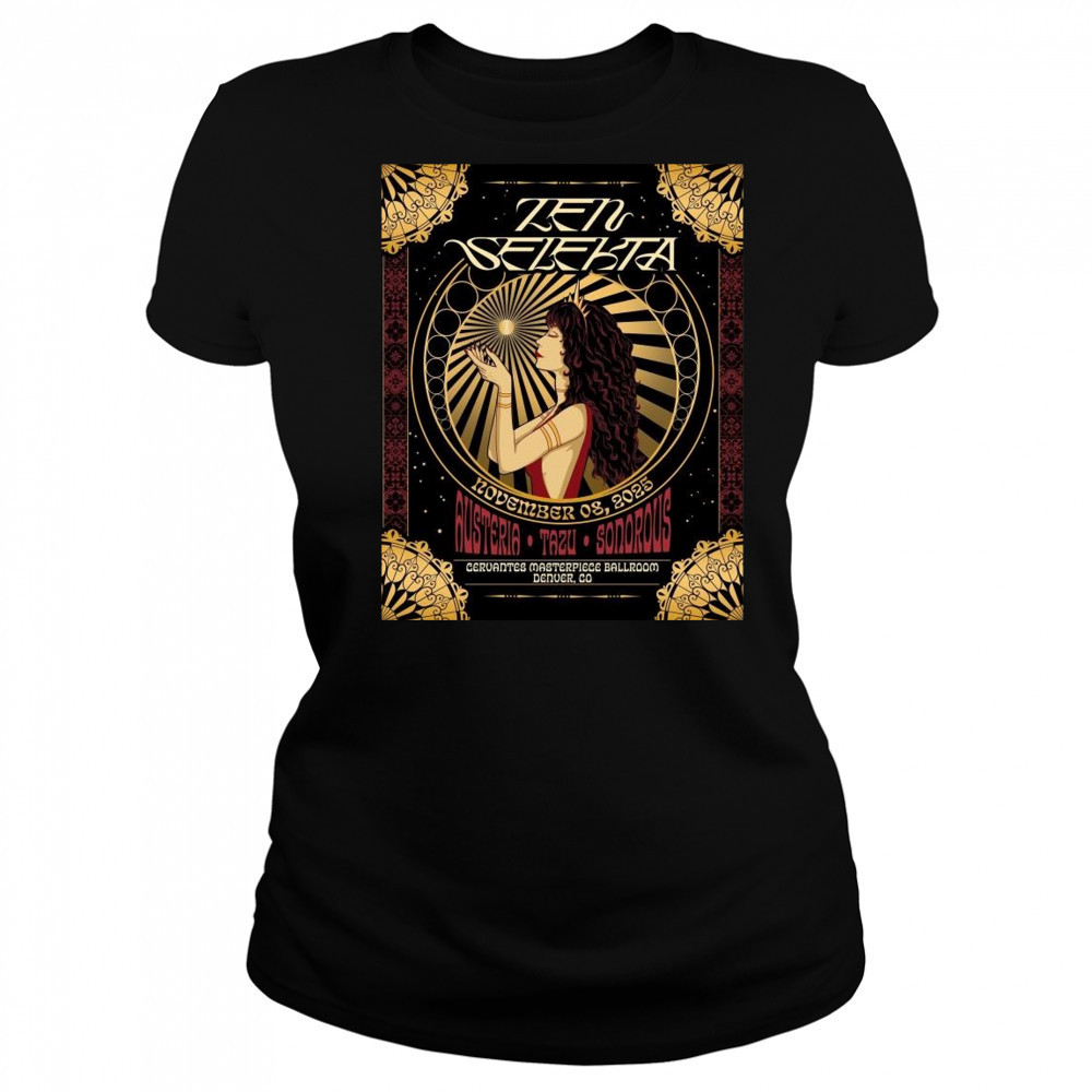 Zen Selekta At Cervantes Masterpiece Ballroom Denver CO November 8 2025 Shirt Women's T-shirt