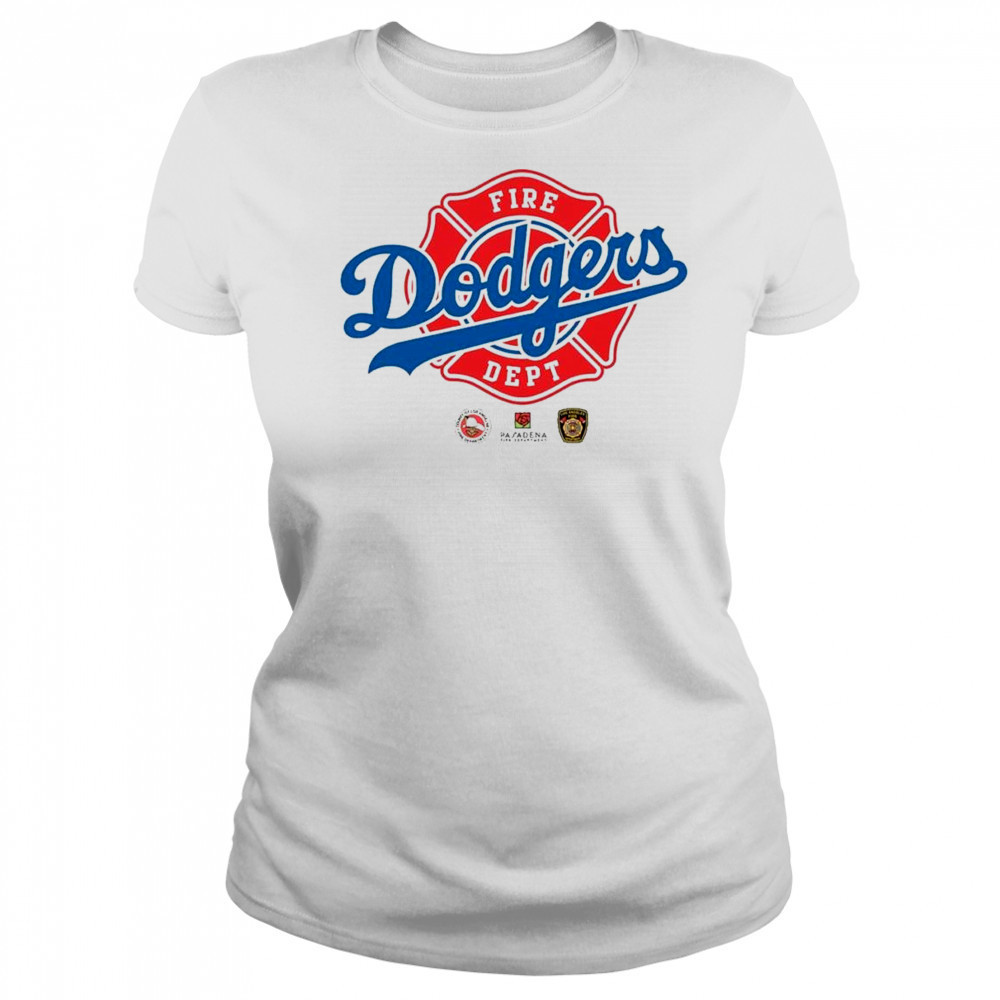 2025 Dodgers Firefighter Appreciation Night Shirt Women's T-shirt