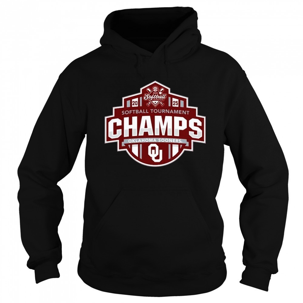 2025 Oklahoma Sooners SEC Softball Conference Tournament Champions Locker Room NCAA t-shirt Hoodie