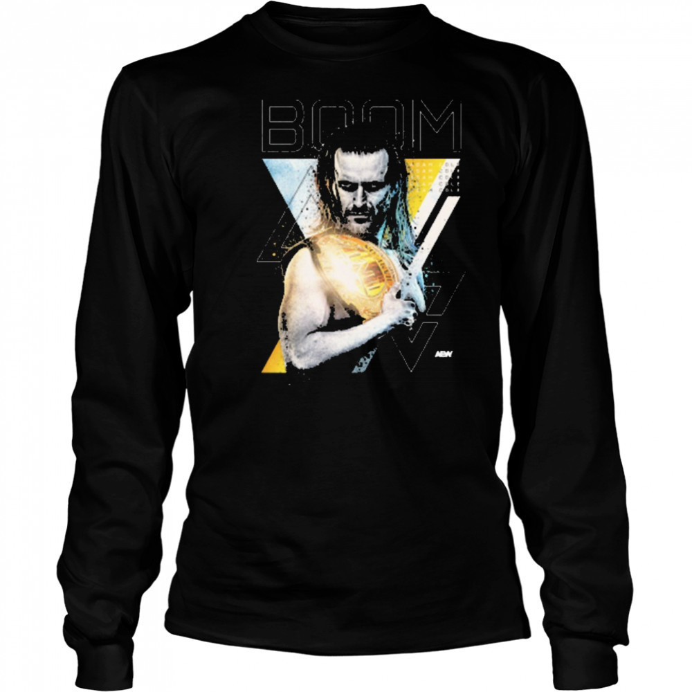Adam Cole BOOM AEW 2025 Graphic t-shirt Long Sleeved