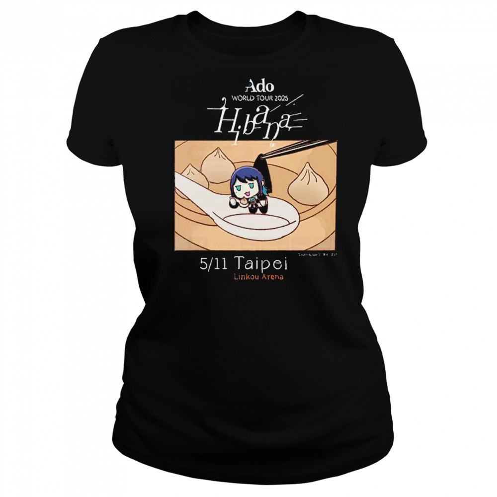 Ado Hibana World Tour 2025 May 11 2025 At Taipei Linkou Arena T-shirt Women's T-shirt