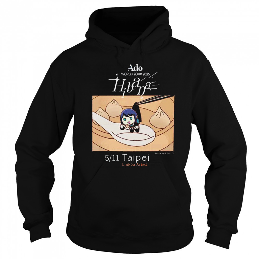 Ado Hibana World Tour 2025 May 11 2025 At Taipei Linkou Arena T-shirt Hoodie