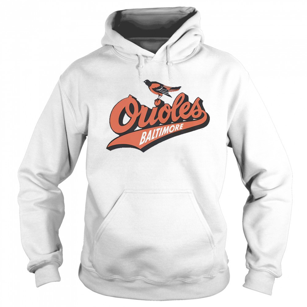 Baltimore Orioles Homage Gray Hyper Local T-Shirt Hoodie