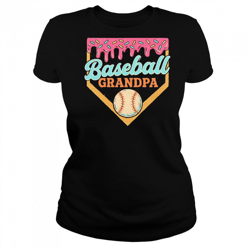 Baseball grandpa ice cream drip shirt Women's T-shirt
