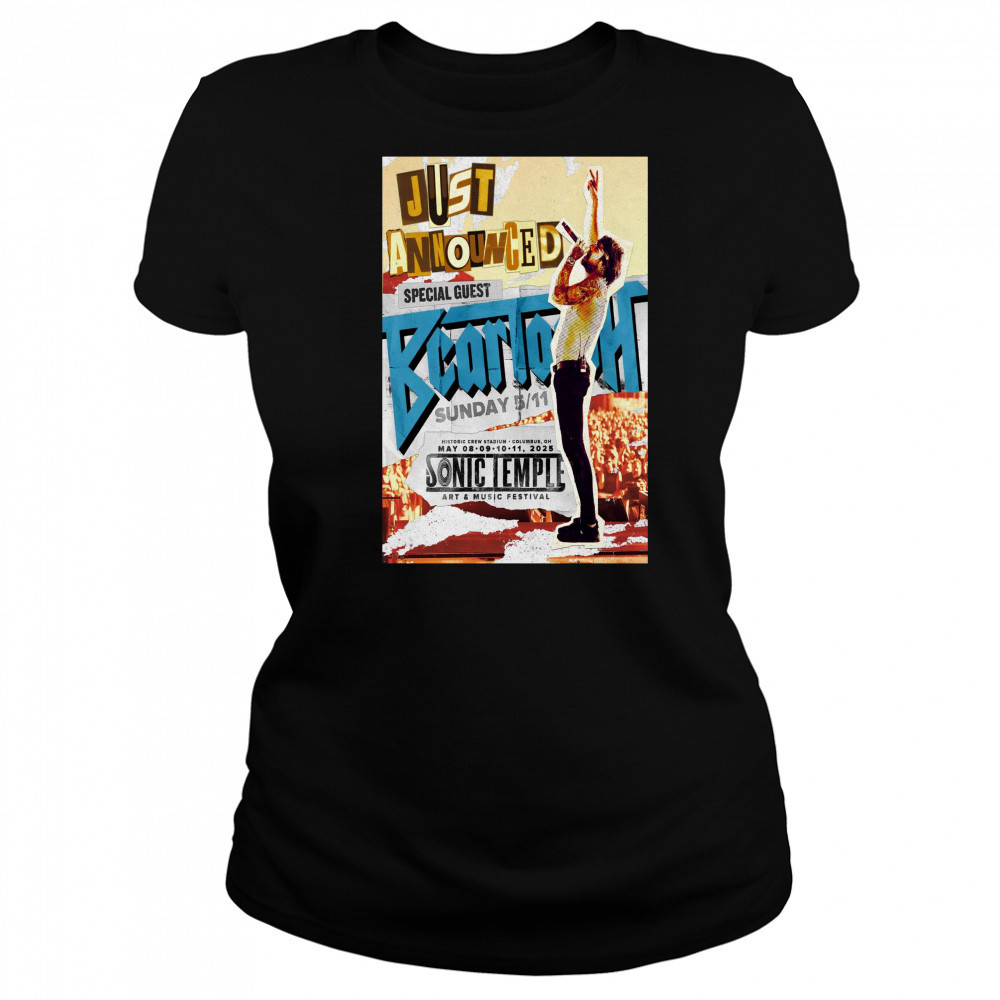Beartooth Just Announced Columbus OH May 11 2025 T-shirt Women's T-shirt