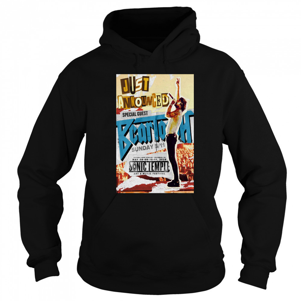 Beartooth Just Announced Columbus OH May 11 2025 T-shirt Hoodie