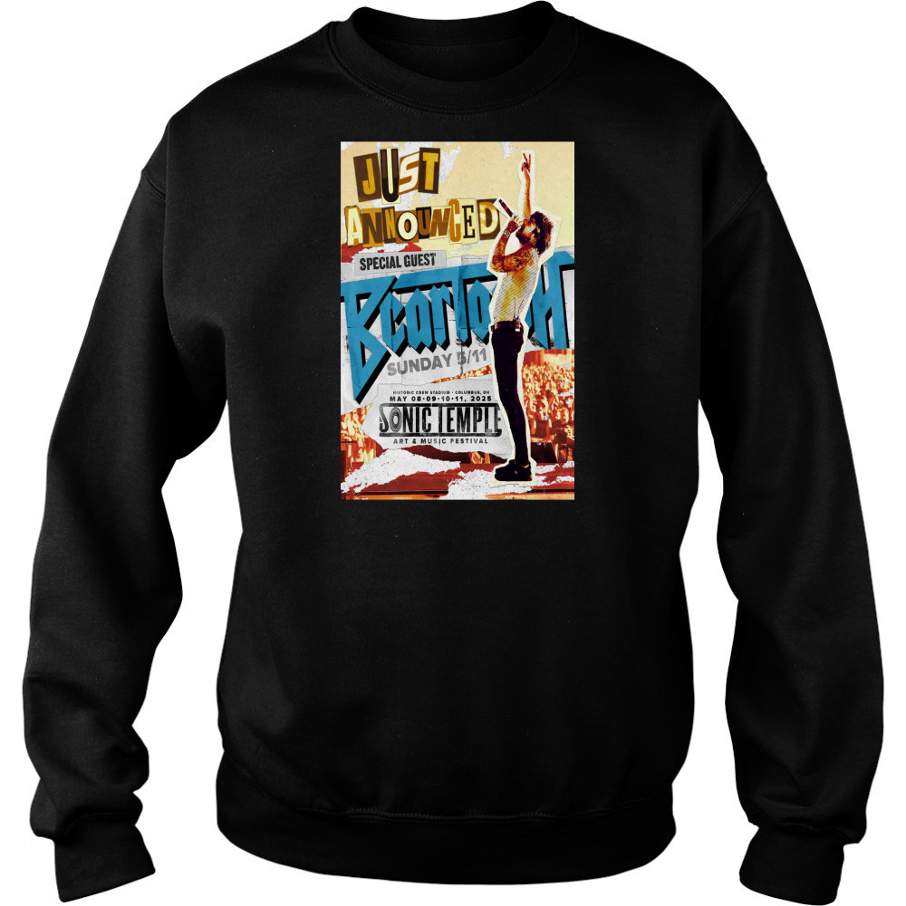 Beartooth Just Announced Columbus OH May 11 2025 T-shirt Sweatshirt