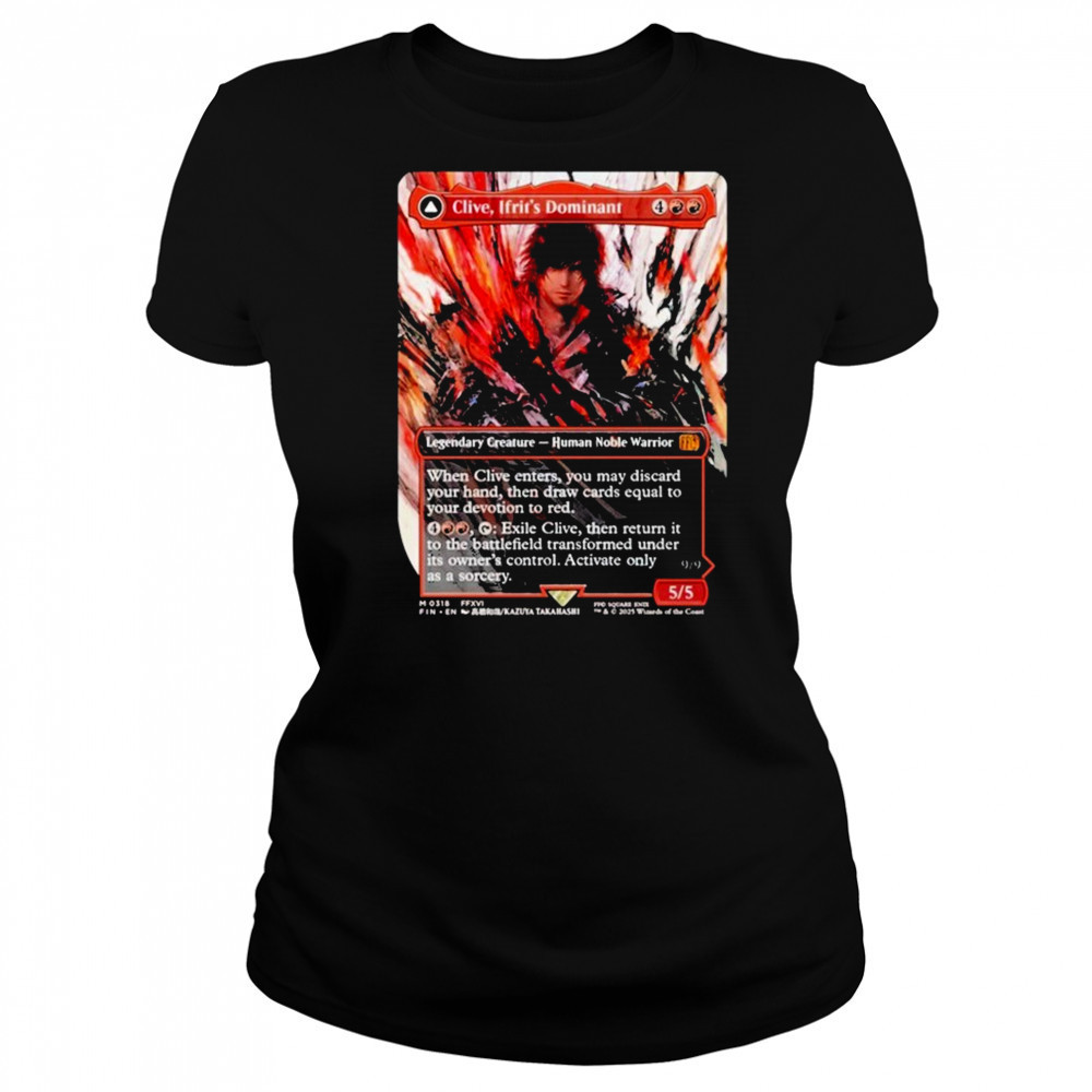 Ben Starr Clive Ifrit’s Dominant Card T-Shirt Women's T-shirt