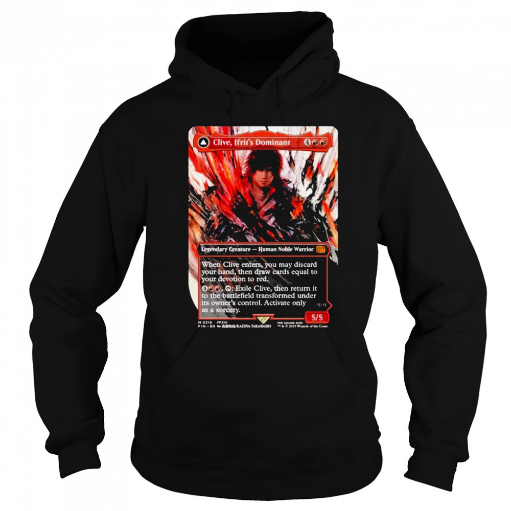 Ben Starr Clive Ifrit’s Dominant Card T-Shirt Hoodie