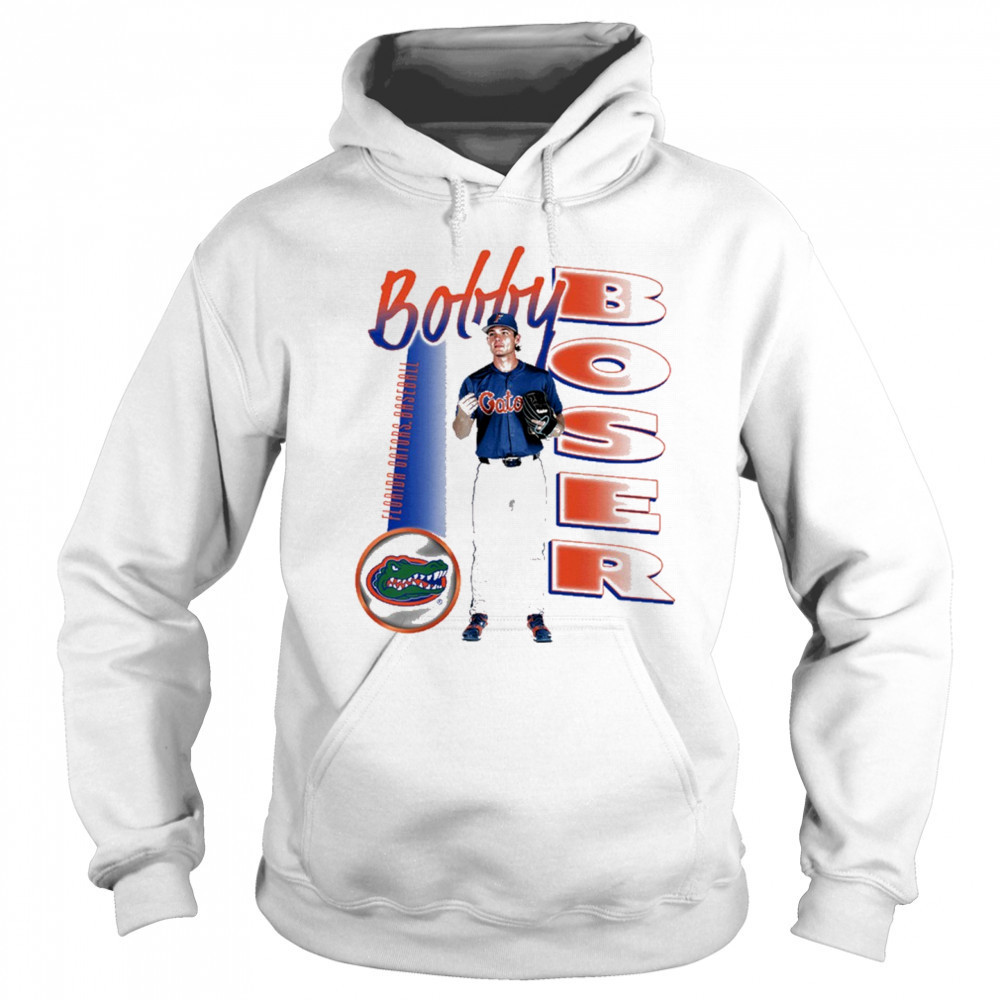 Bobby Boser Florida Gators Baseball NCAA Division I Illustrated t-shirt Hoodie