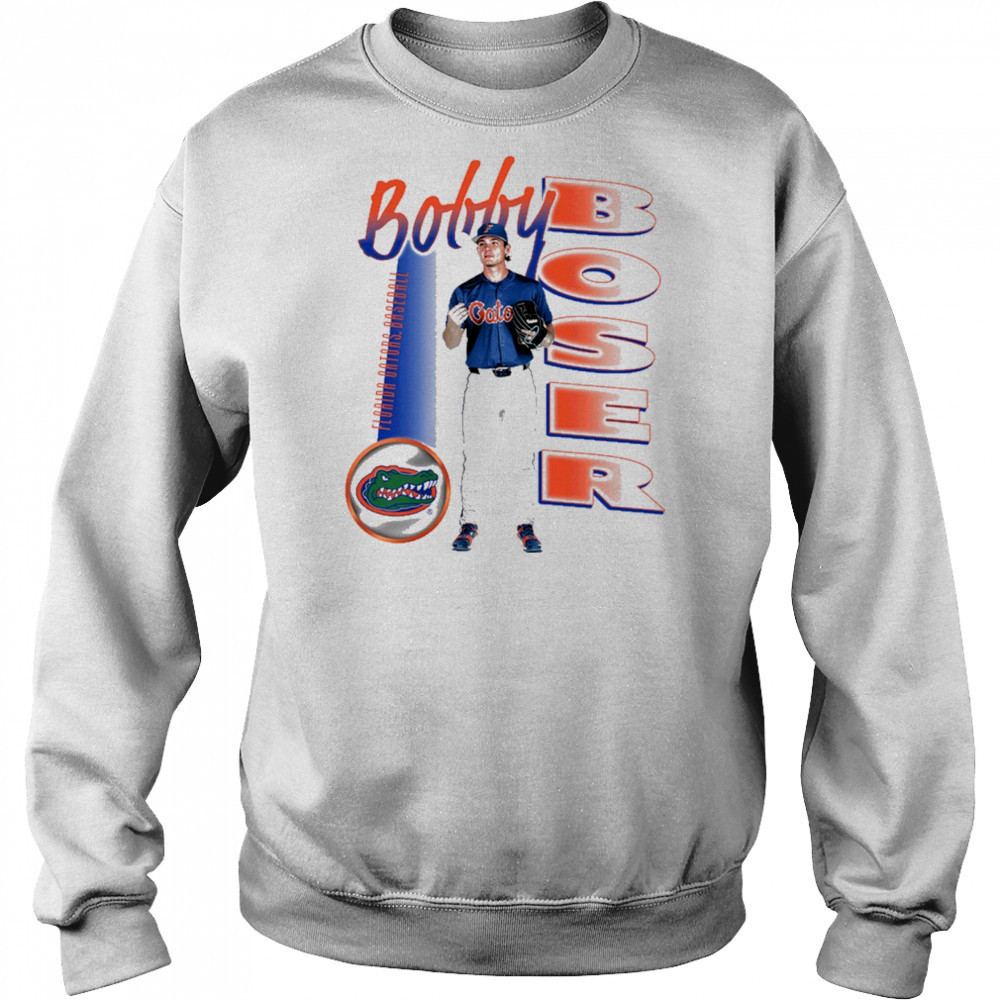 Bobby Boser Florida Gators Baseball NCAA Division I Illustrated t-shirt Sweatshirt