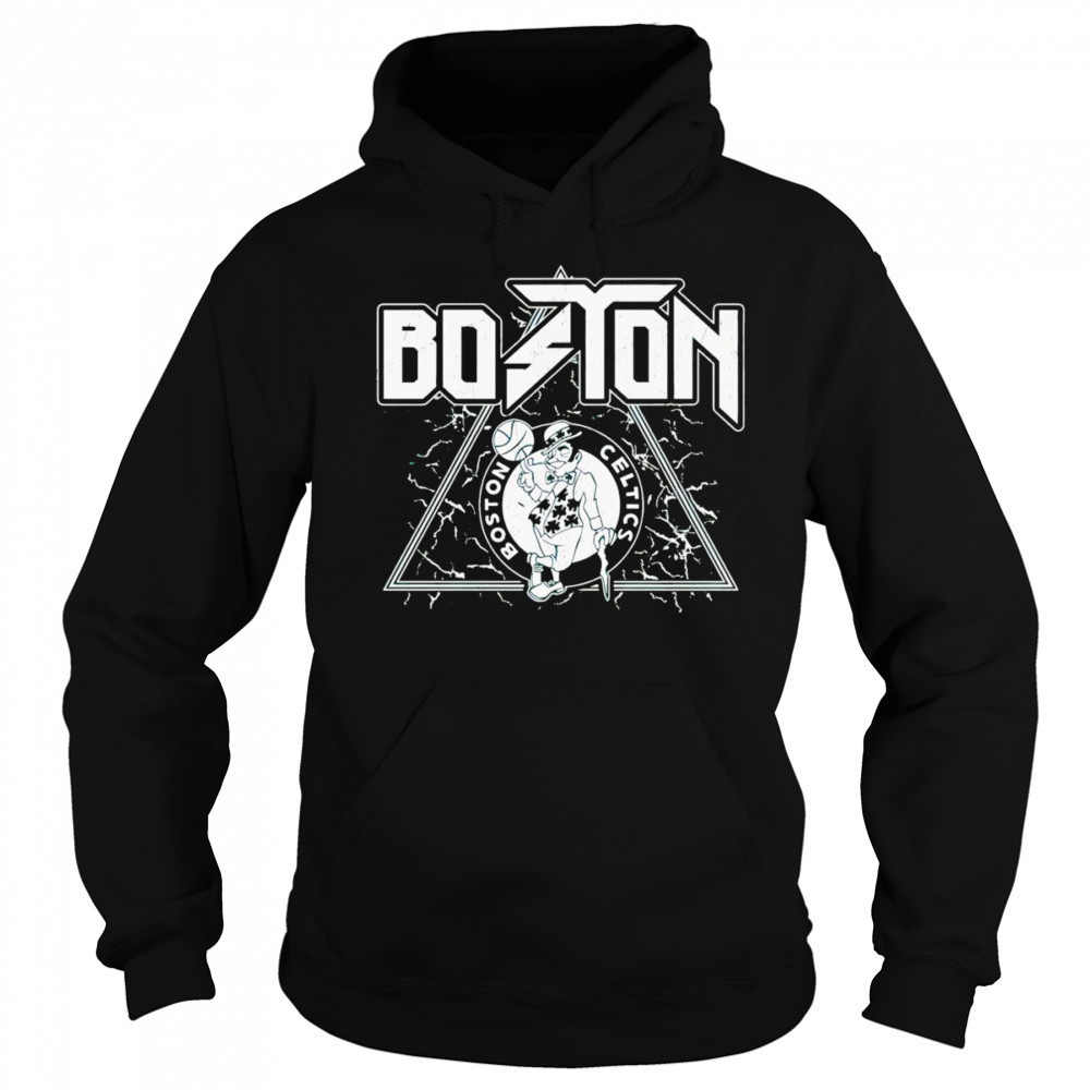 Boston Celtics rock and roll angus shirt Hoodie