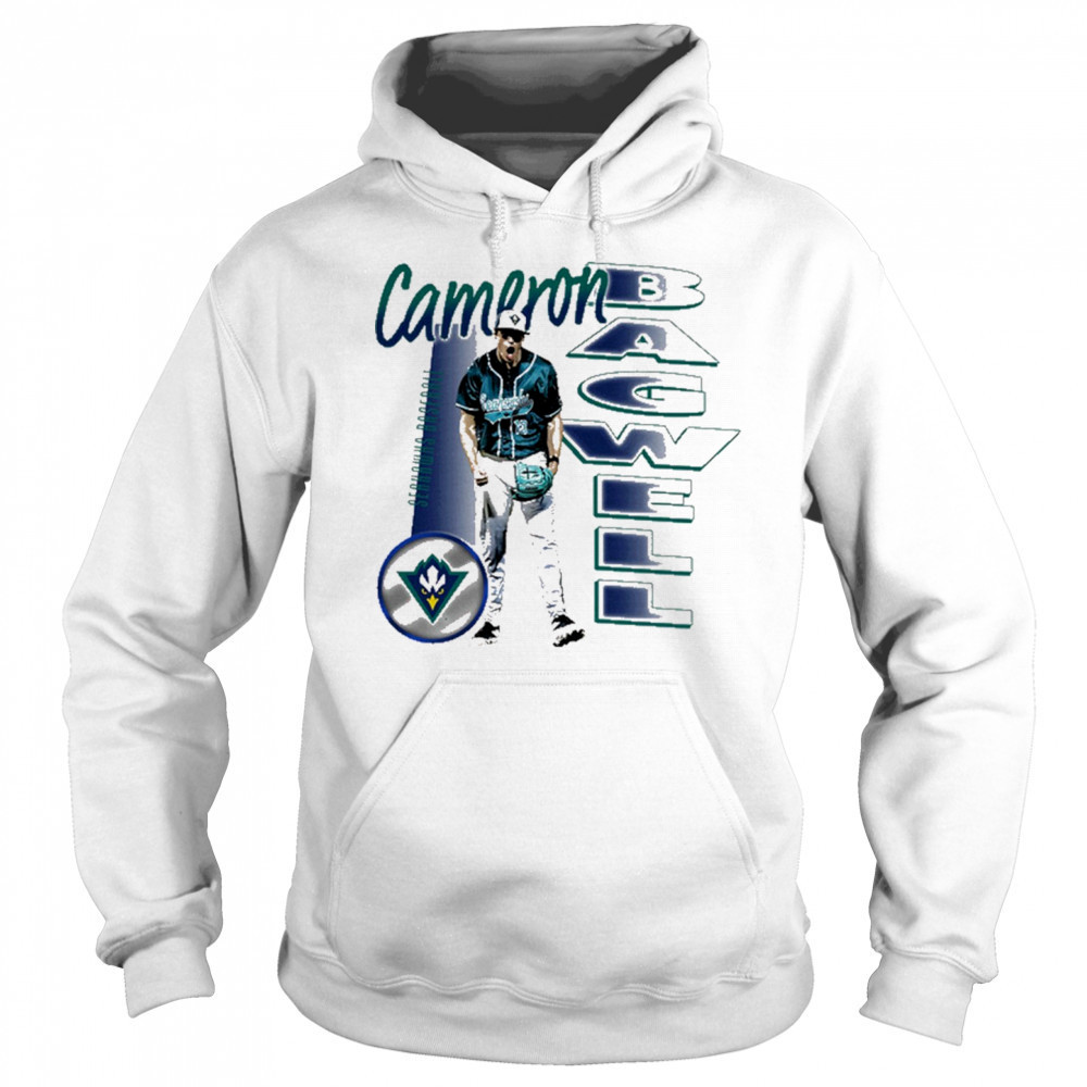 Cameron Bagwell UNC Wilmington Seahawks Baseball NCAA Division I Illustrated t-shirt Hoodie