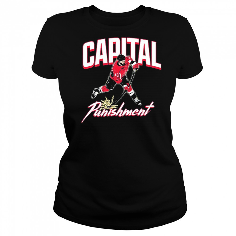 Capital Punishment Tom Wilson Washington Capitals Hockey t-shirt Women's T-shirt