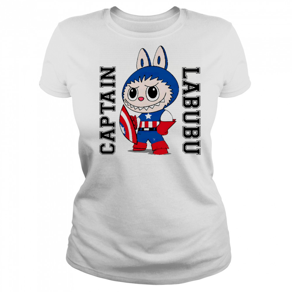 Captain Labubu Labubu Captain America shirt Women's T-shirt