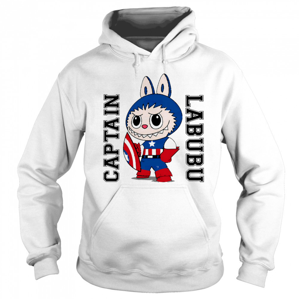Captain Labubu Labubu Captain America shirt Hoodie