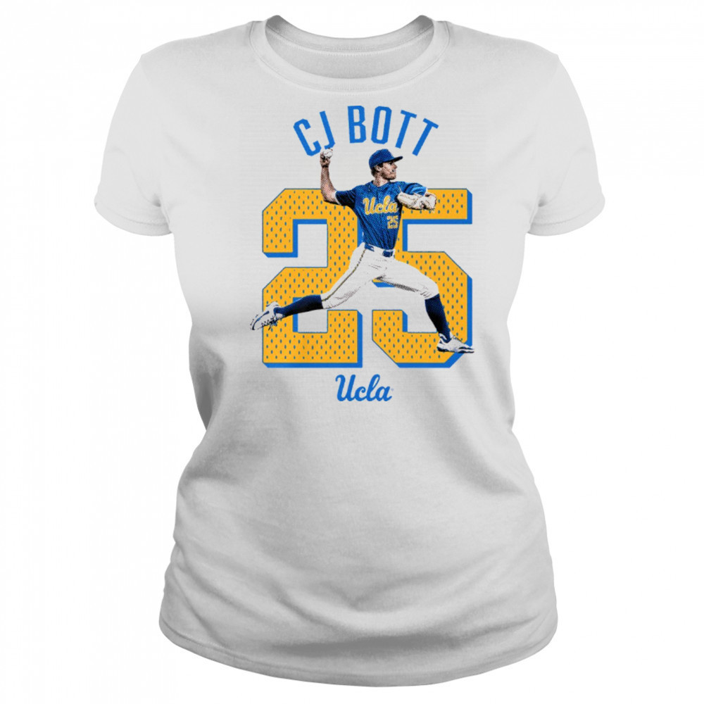 CJ Bott UCLA Bruins Baseball NCAA Division I Illustrated t-shirt Women's T-shirt
