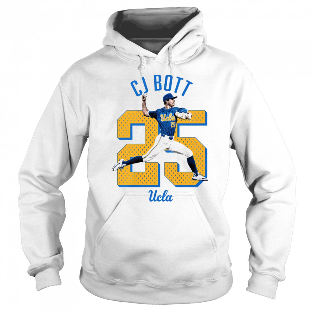CJ Bott UCLA Bruins Baseball NCAA Division I Illustrated t-shirt Hoodie