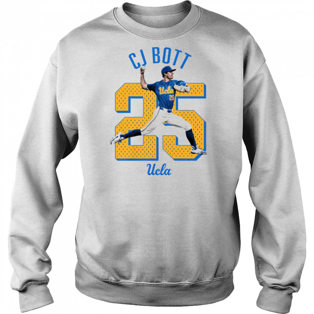 CJ Bott UCLA Bruins Baseball NCAA Division I Illustrated t-shirt Sweatshirt