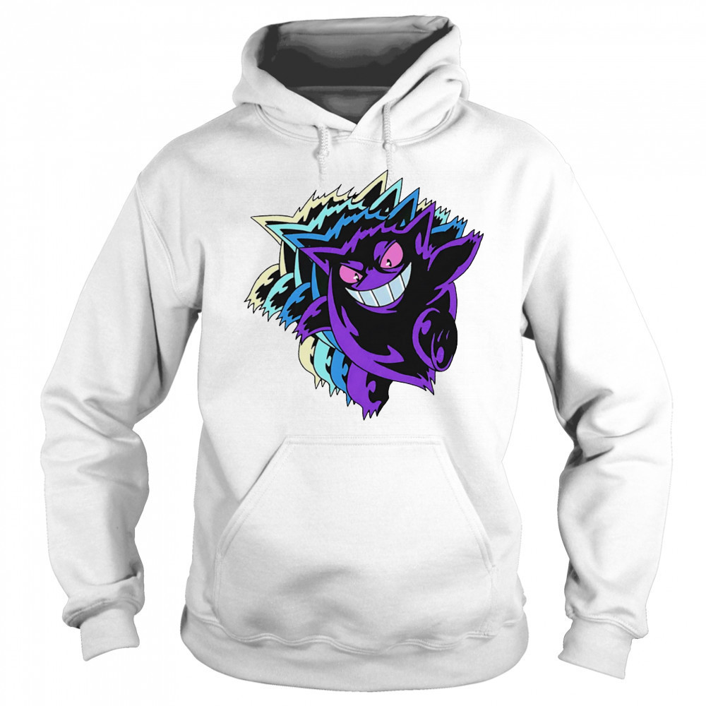 Cyberpunk Gengar Pokemon shirt Hoodie