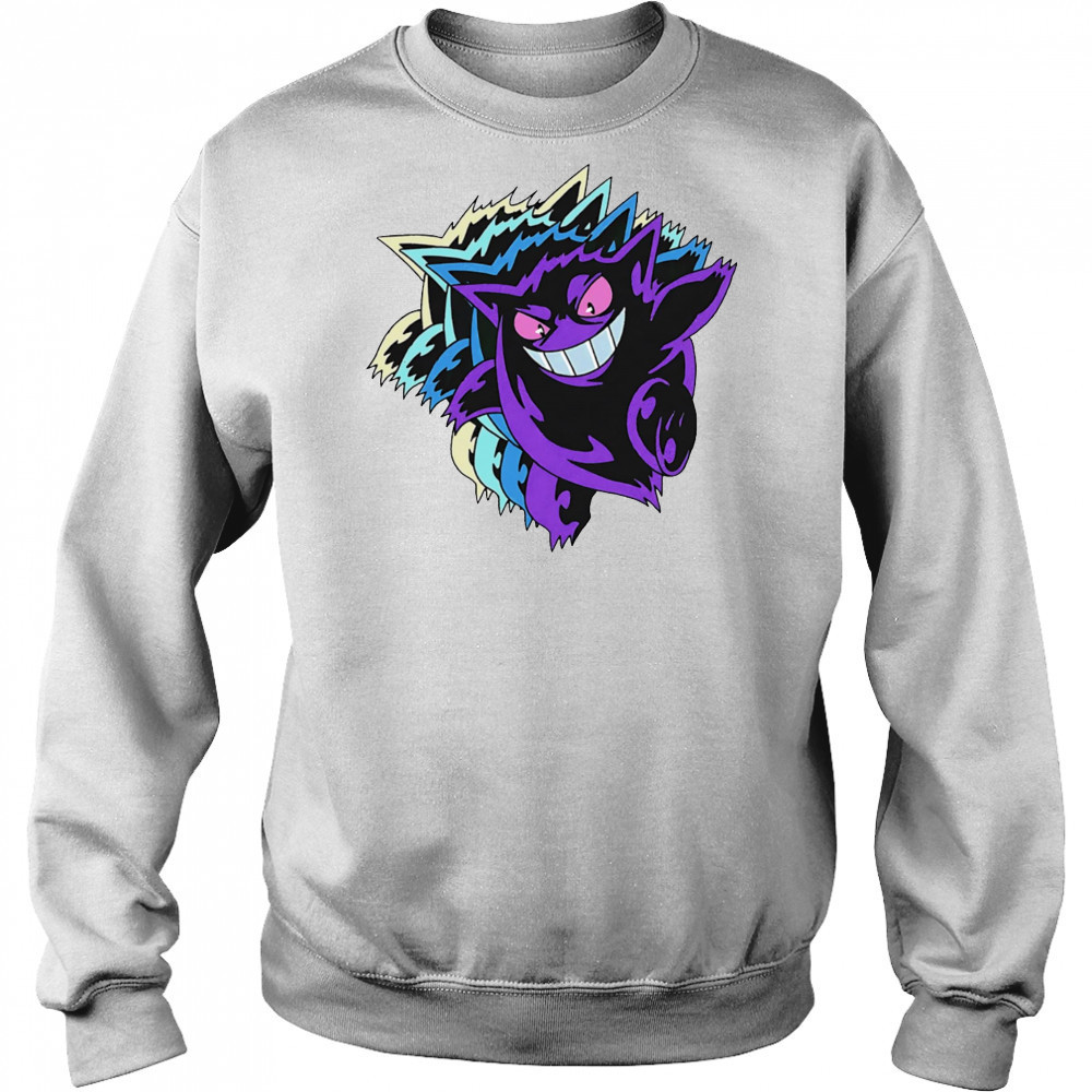 Cyberpunk Gengar Pokemon shirt Sweatshirt