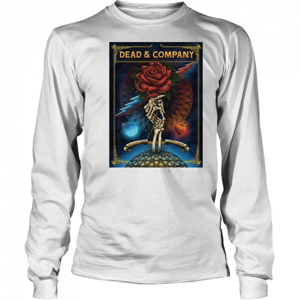 Dead & Company May 10-11, 2025 shows at the Sphere in Las Vegas t-shirt Long Sleeved
