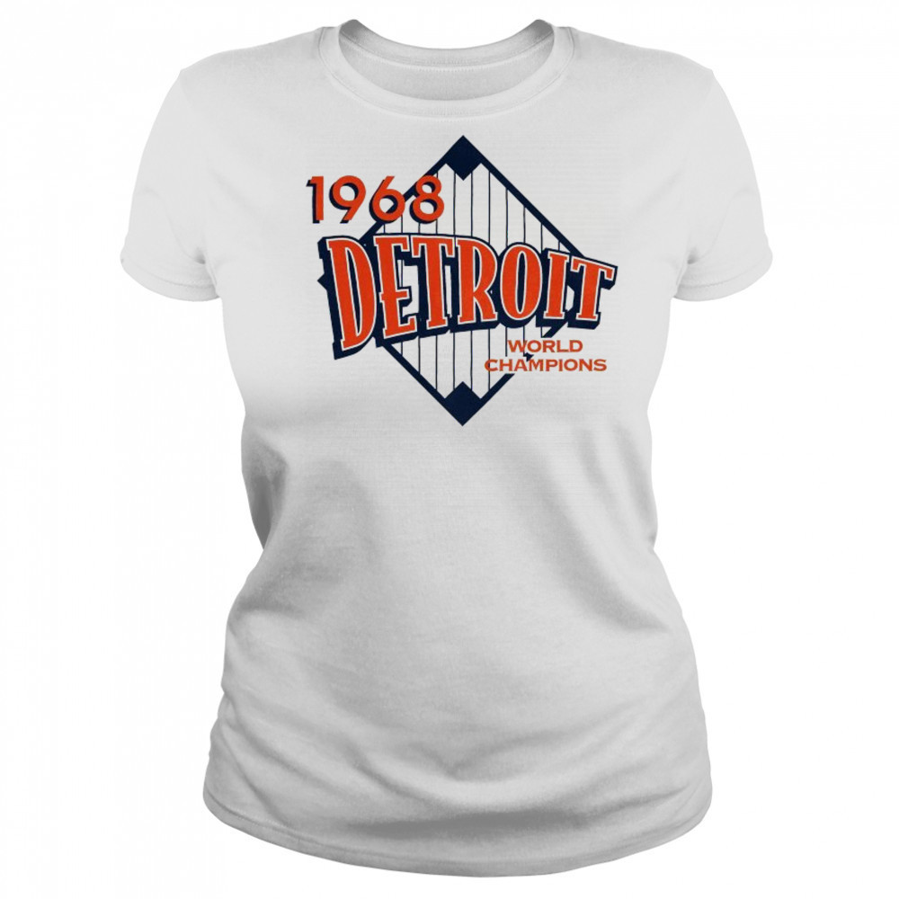 Detroit Tigers World Champions 1968 T-shirt Women's T-shirt