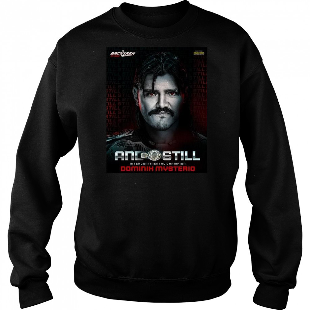 Dominik Mysterio defeats Pénta at WWE Backlash St. Louis to retain the Intercontinental Champion 2025 t-shirt Sweatshirt