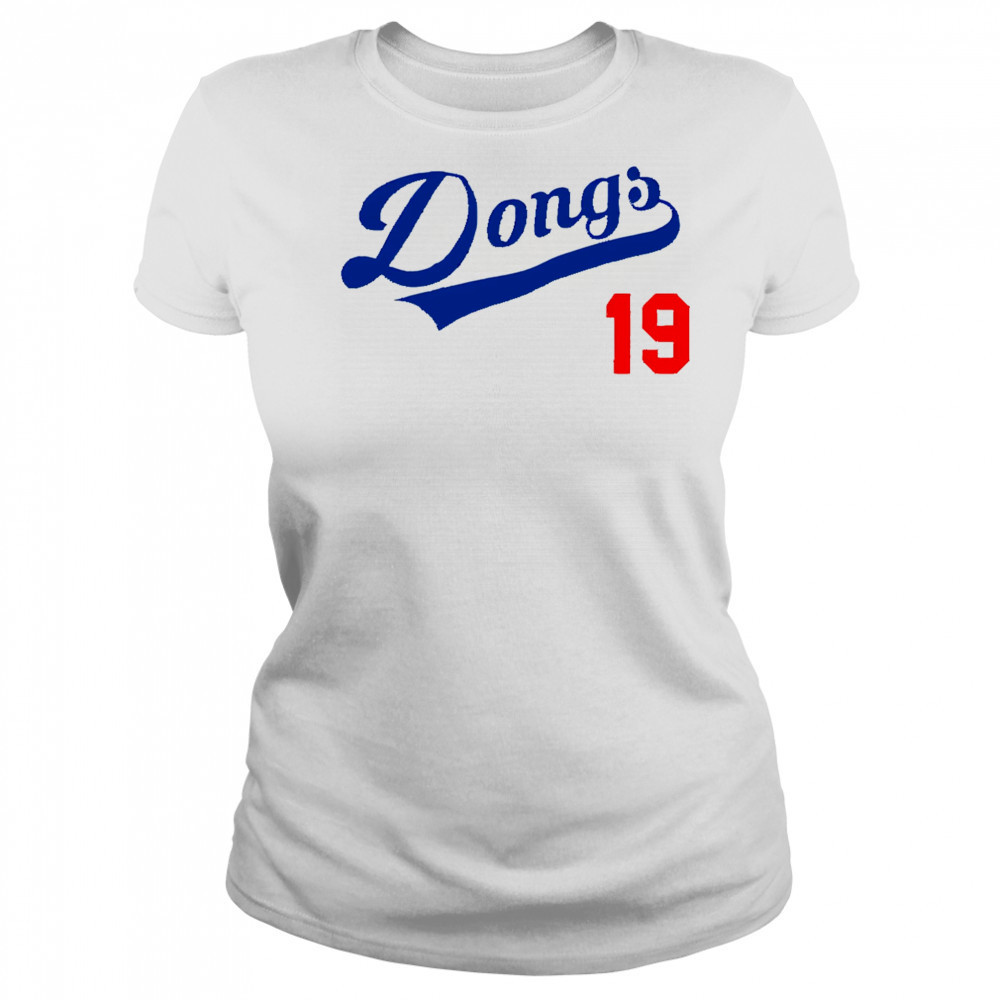 Dongs 19 LA Dodgers shirt Women's T-shirt