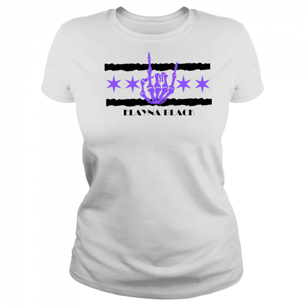 Elayna Black shirt Women's T-shirt