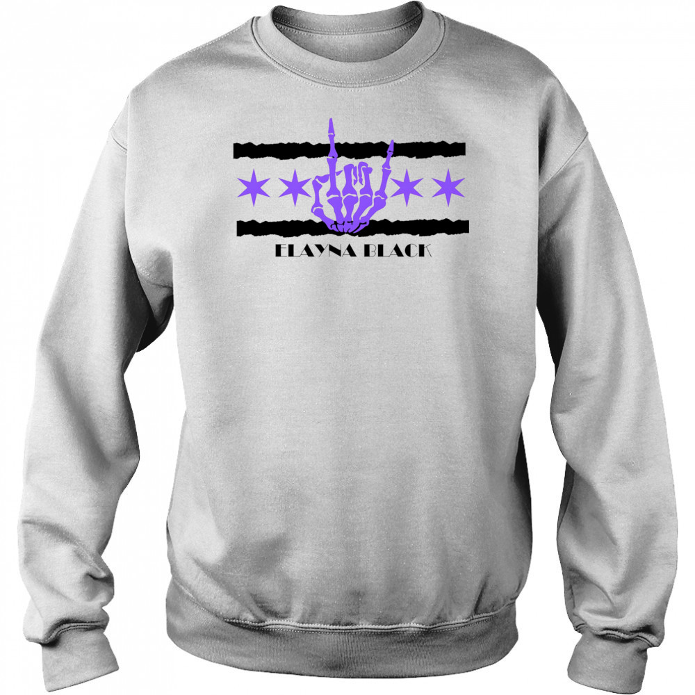 Elayna Black shirt Sweatshirt