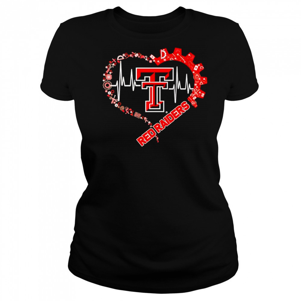 Engineering Heartbeats Texas Tech Raiders shirt Women's T-shirt