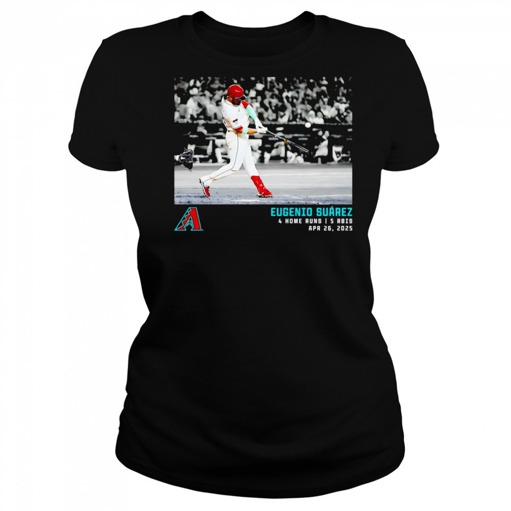 Eugenio Suárez Arizona Diamondbacks Micro Moments shirt Women's T-shirt