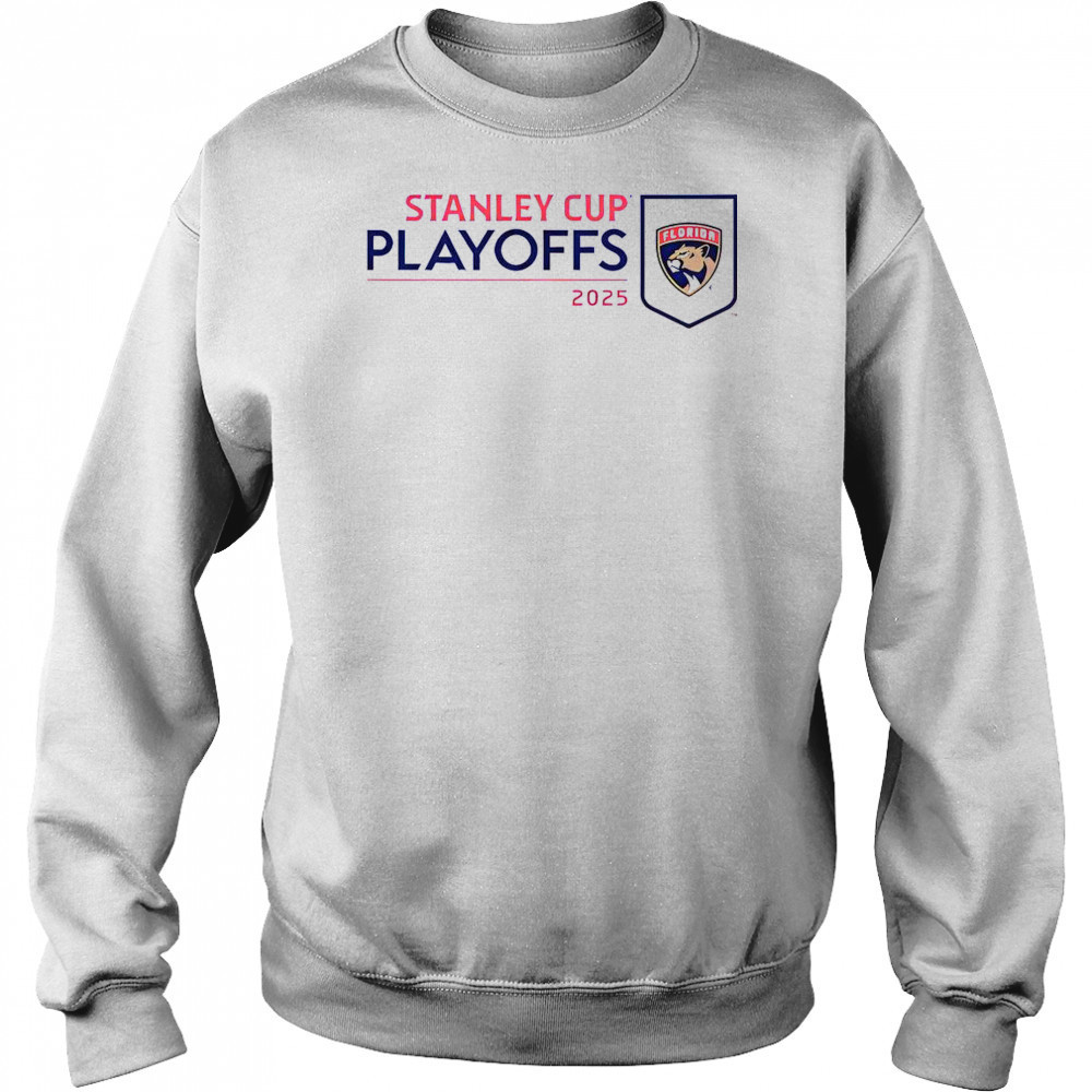 Florida Panthers 2025 NHL Stanley Cup Playoffs Champions T-Shirt Sweatshirt