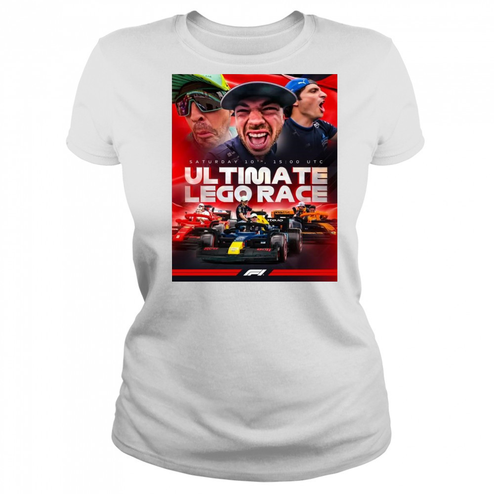 Formula 1 Ultimate Lego Race Saturday 10th 2025 UTC t-shirt Women's T-shirt